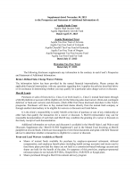 Statement of Additional Information - Supplement 11/30/23